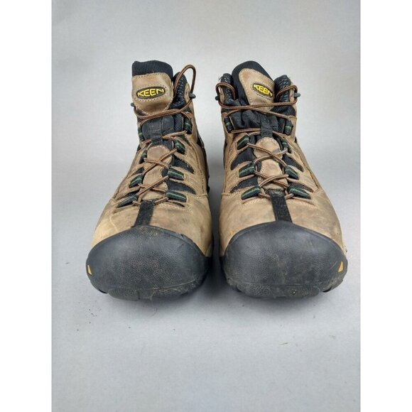 Keen Targhee II Mid ATSM F2413-11 EH Waterproof Brown Leather Work Boots Mens 13 - Picture 5 of 11